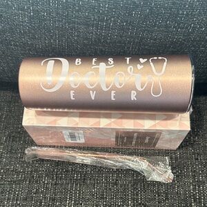 Elegant Rose Gold Doctor Tumbler
